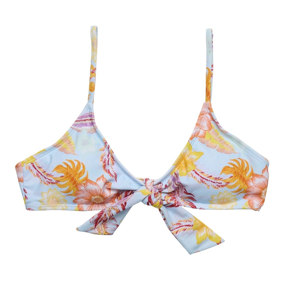 NWT Snapper Rock Women's Boho Tropical Bikini Top - size XL